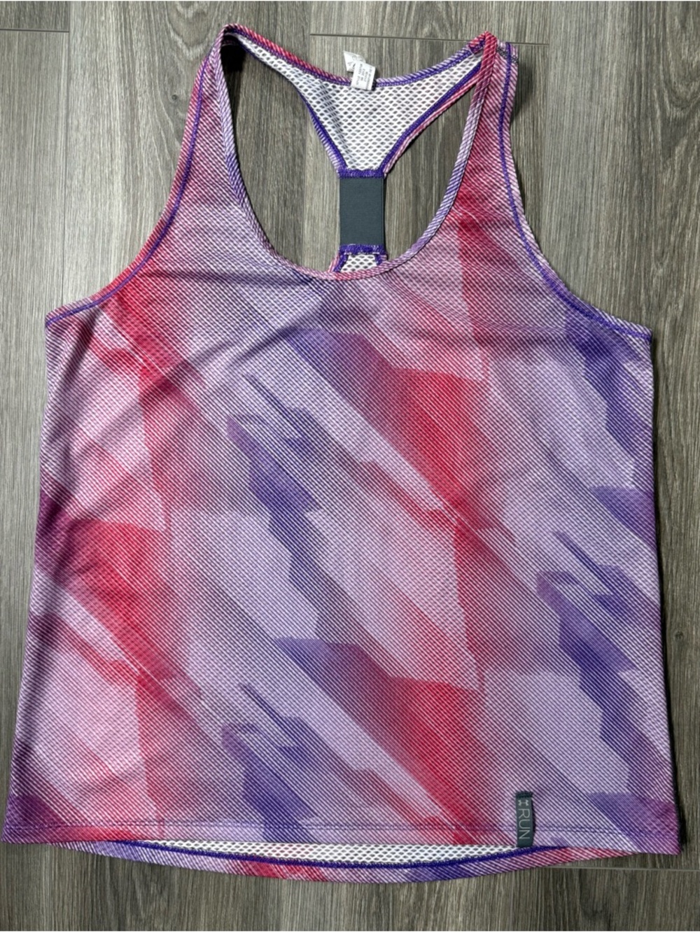 Under Armour Lightweight HeatGear Racerback Tank Top Running Pink Purple Large - Picture 1 of 5